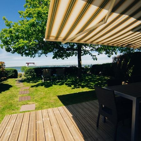 Cottage "Le Nautic" Face Au Lac De La Foret D'Orient - Les Cottages Du Belvedere Mesnil-Saint-Pere Exterior photo